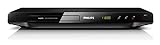 Philips DVPRegion Hi-Def 1080p Up-Converting DVD Player with Tmvel 10-Feet HDMI Cable and 220V Plug Adapter