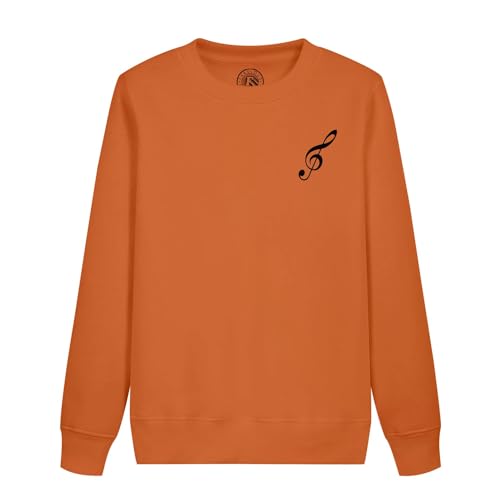 Sweat enfant musique clef de sol confortable qui ne gratte pas