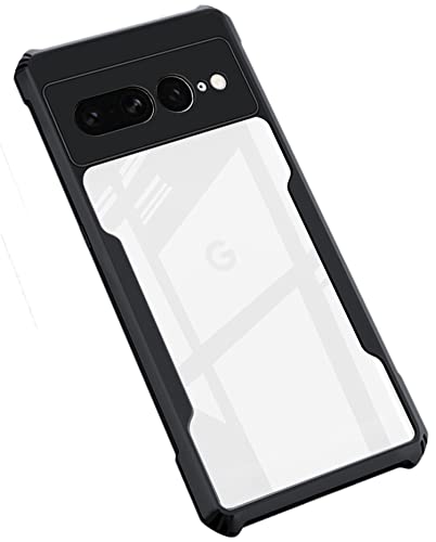 Image of Kapa Beetle for Google Pixel 7 Pro Back Case | [Military Grade Protection] Shock Proof Slim Hybrid Bumper Cover (Black)