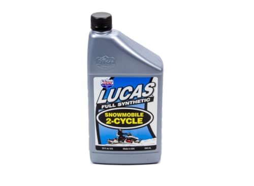 Aceite sintético 2 tiempos Lucas Oil para motos de nieve 1 Qt miniatura 1