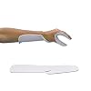 Rolyan Functional Position Splint, Ezeform - Solid 1/8 (3.2mm), White, Medium 3/PK, Perforated Splinting Material, Restricts Movement, Preformed Hand & Wrist Support, Thermoplastic Splinting