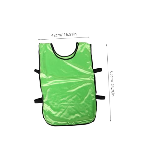 Balacoo 6pcs Football Training Vest Soccer Practice Jerseys Soccer Training Vest Sports Pinnies Polyester - Image 3