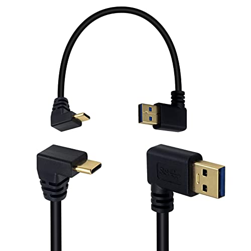 [L^USB Type C P[u, 25cm bL USB 3.0  IX -> Type C ^CvC L^  IX (/) [dP[u }[d f[^[] P[u 25CM