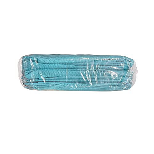 Amz Medical Supply Disposable Lab Coat Large, Pack Of 10 Teal Blue Disposable Lab Coats For Adults, 45 Gsm Sms Painting Lab Coat Disposable With 3 Pockets, Snaps, Cuffs, Unisex Lab Coats Disposable #TOP5
