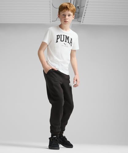 Image of Puma Boy's Graphic Print Regular Fit T-Shirt
