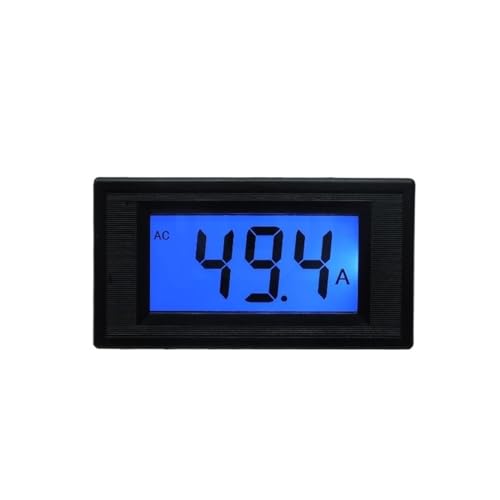 AC LCD デジタル電流計 アンペアメーター AC 50A 電流計 AC アンプ パネルメーター 50A CT トランス電流センサー付き (サイズ:電源 DC24V)