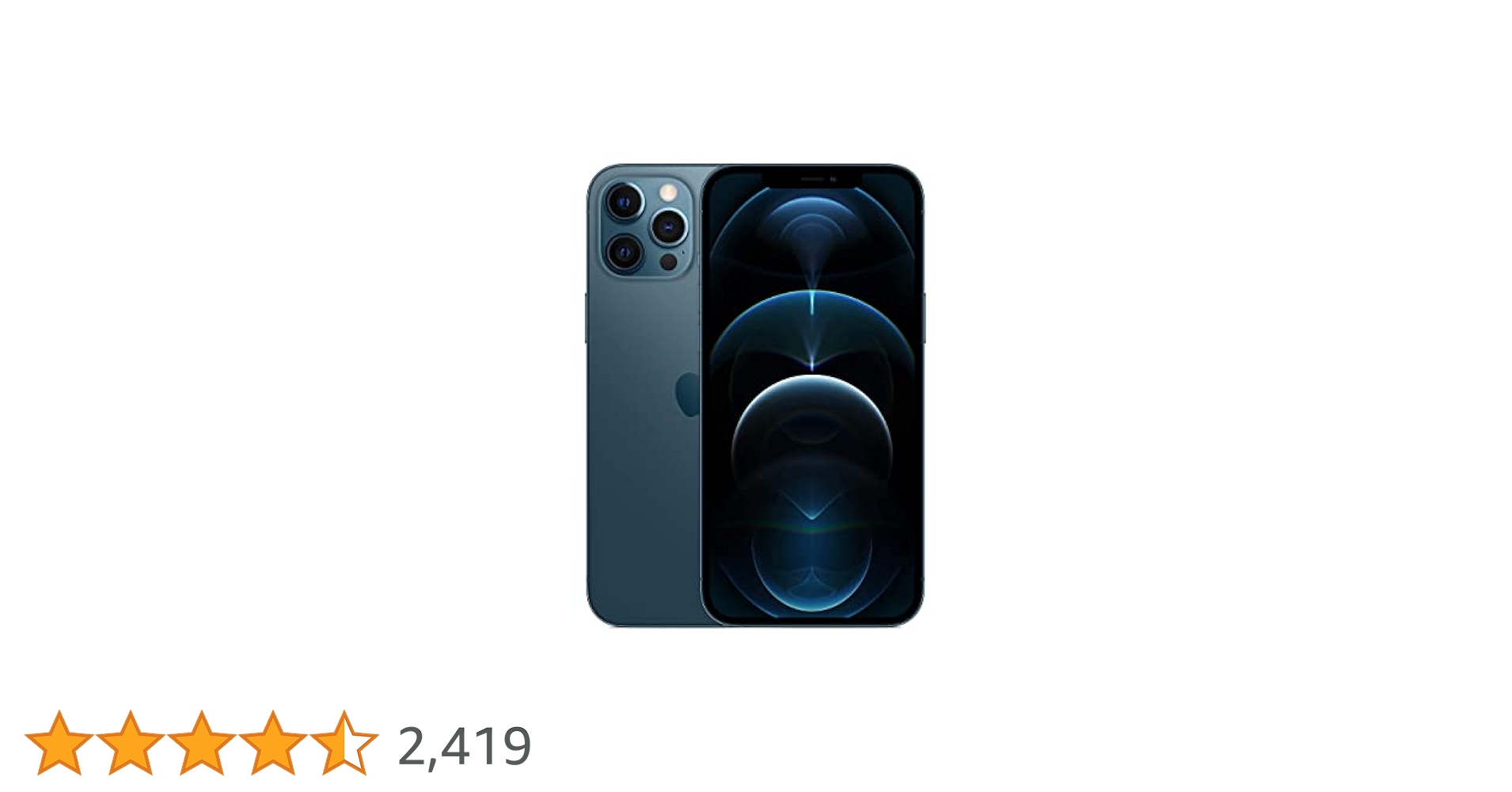 スマートフォン本体 iPhone - iPhone 12 Pro Max Pacific Blue 256GB Amazon.com: Apple iPhone 12 Pro Max 5G, US Version, 256GB