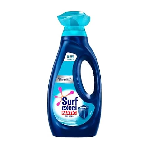 Surf Excel Matic Top Load Liquid Detergent 1 L — Removes Tough Dried Stains