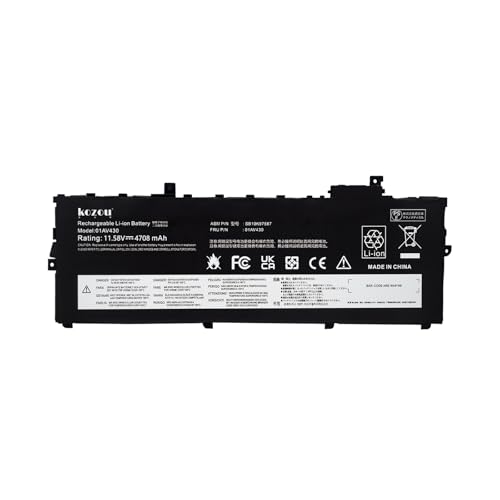 �Ή� X1 SB10K97588 SB10K97587 (2017) Carbon ThinkPad (20K40032JP) (20KH004RJP) (20KH0064JP) 20HR �o�b�e���[ 11.58V�A4708mAh Black PC�݊� �y