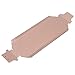 Drfeify RC Car Chassis, RC Car Metal Bottom Chassis Plate Upgrade Accessory Compatible with WLtoys 124019