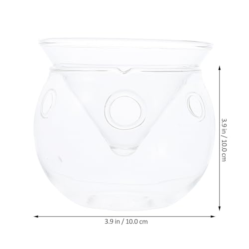 Cuenco de vidrio resistente para verduras ensaladeras y repostería en cocina doméstica 3