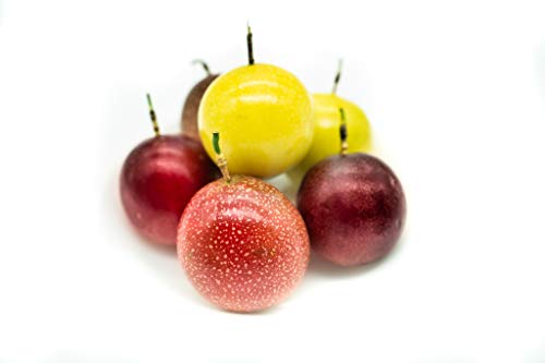 PF FARM Fresh Purple & Yellow Passion Fruit Mix-- 5lbs (Florida No. 1 / No.2 / No.3)