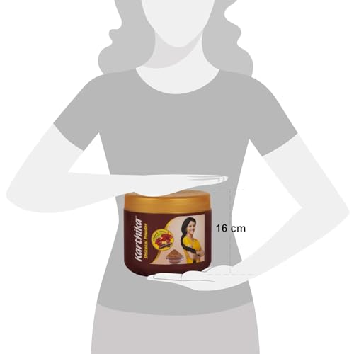 Karthika Shikakai & Hibiscus Powder for Soft, Silky & Healthy Hair, 170g