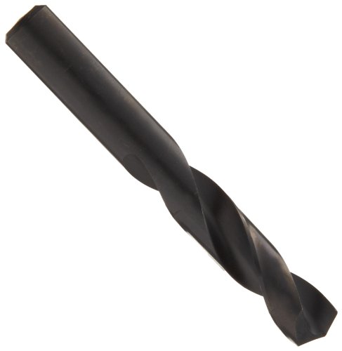 Chicago Latrobe 159 Series High-Speed Steel Short Length Drill Bit Set In Metal Case, Black Oxide Finish, 135 Degree Split Point, Inch, 15-Piece, 1/16" - 1/2" In 1/32" Increments #TOP1