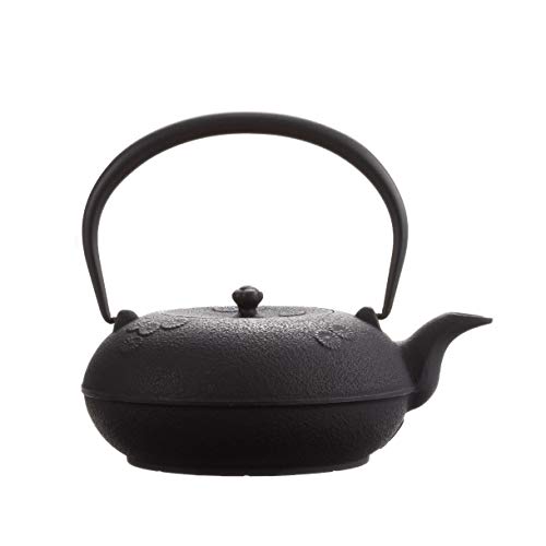 南部鉄器 及源 鉄瓶 東雲小菊 1.0L H-310 直火 IH対応 日本製 小菊 南部鉄瓶 及源鋳造