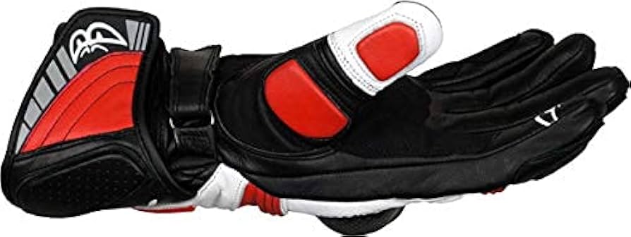 Amazon | BERIK GOAT LEATHER RACING GLOVE G-175102-BK RED