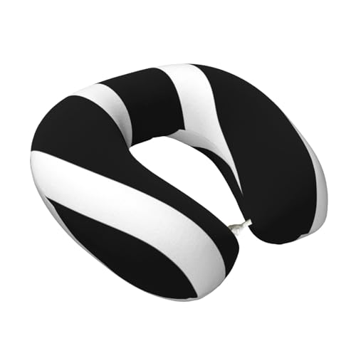 Almohada de espuma viscoelástica viaje tamaño único negro miniatura 2