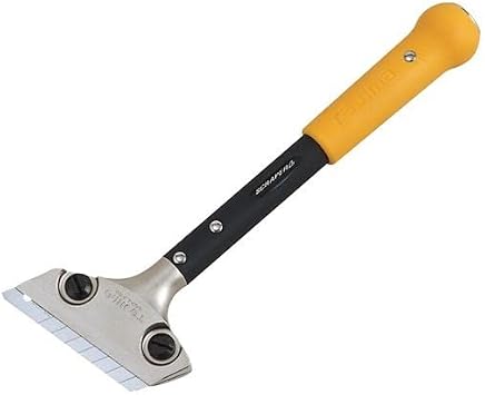 Tajima SCRL300 Scrape-Rite Reversible Blade Scraper, Silver/Black/Yellow, 265 mm