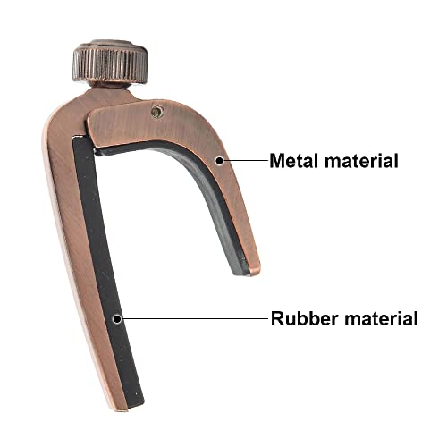 Capodastre professionnel réglable pour guitare électrique acoustique - Les Beatles, Paul McCartney, John Lennon, RIngo Starr, George Harrison Capodastre professionnel réglable pour guitare électrique acoustique – Image 4