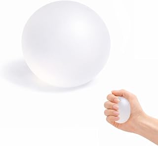 スクイーズボール ストレスボール ブルーム スクイーズ 手遊び 大人 感覚刺激 ストレス解消 グッズ (クリア)