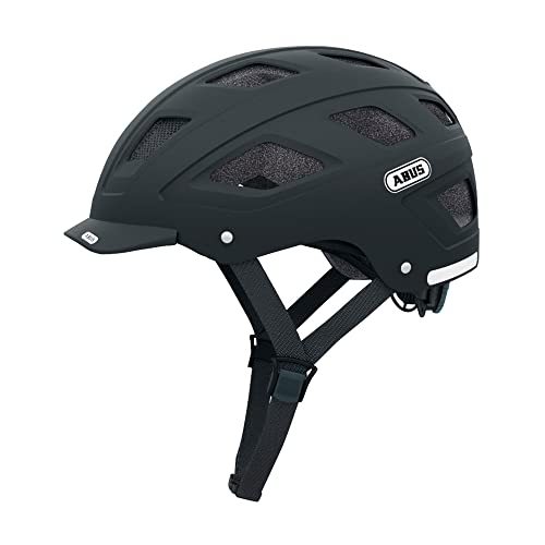 ABUS Hyban Casque vélo Velvet Black Taille L 56-61 cm