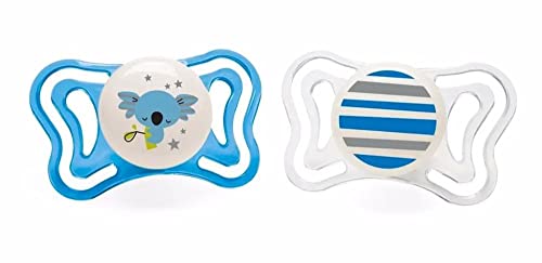 Chupeta de Silicone Physio Light Lumi 6 a 16 meses 2 Unidades, Chicco