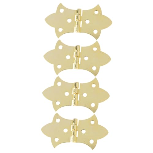 ULDIGI 4 Pièces Charnières De Style Rétro Pour Armoires De Cuisine Charnières Vintage Pour Portes Armoires Métalliques Durables