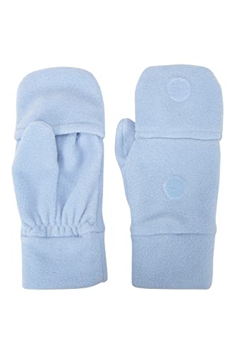 Mountain Warehouse Guantes de Lana sin Dedos para niños Azul Small/Medium Cover