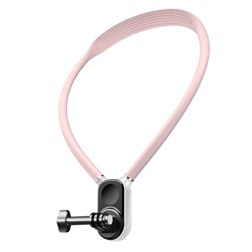 Soporte de cuello para cámara deportiva con desenganche fácil en un clic