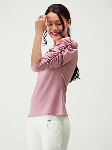 Image of AASK Casual Solid Women Top