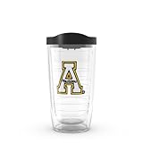 Tervis Appalachian State Mountaineers - Primary Logo Made in USA Double Walled Insulated Tumbler Travel Cup Keeps Drinks Cold & Hot, 16oz, Classic