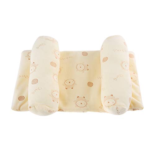 Travesseiro de bebê Lavável e Secável, Respirável, Travesseiro para Recém-nascidos, Algodão Ajustáve