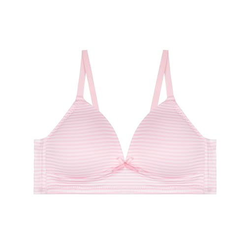 Rene Rofe 4 Pack Padded Wirefree T Shirt Bras - Wireless Training Bras for Girls4