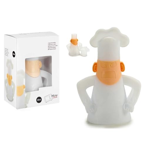 Andinus Angry Chef Mikrowellen-Reiniger, lustiges Dampfreiniger, originelles Geschenk für die Küche