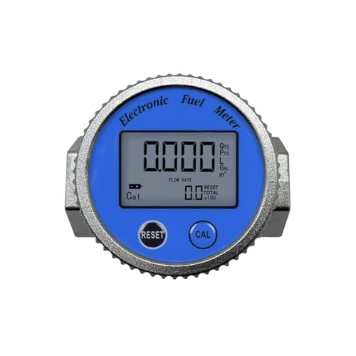 High Accuracy s Flow Meter, Waterproof Liquid Water Meter Flowmeter 2 Size(1 inch)