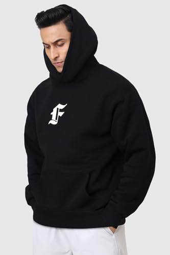 Image of FUAARK Mens Rage Oversized Fit Cotton Hoodie