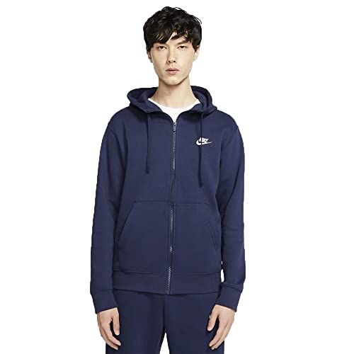 Image of Nike Men's Polyester Cotton Crew Neck Hoodies