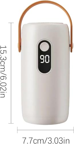 Image of Portable Clothes Dryer Small Compact Foldable Electric Drying Machine with Dry Bag for Travel,RV, Home,Apartment