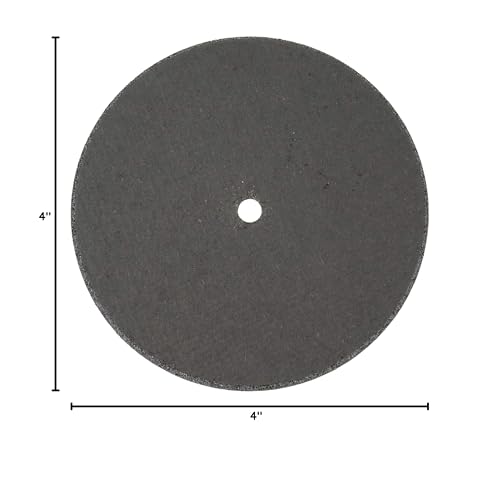 Image of Weiler 56166 4-Inch Cutting Wheel, Wolverine AO Steel /Metal Fast Cut, Value Cutting, 1 /16 inch A36T Type 1 1 /4 inch Arbor (Pack of 50)