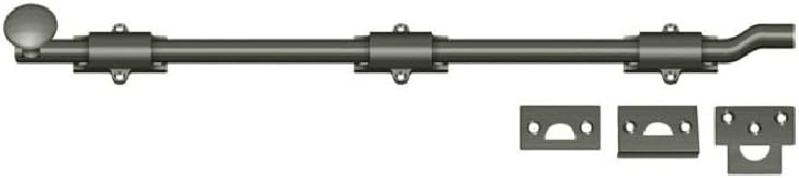 Deltana FPG1810B 18" Surface Bolt with Off-set, HD, Oil Rubbed Bronze Finish