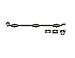 Deltana FPG1815A 18 Inch Long Surface Door Security Bolt