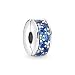 Produktbild PANDORA Damen Charm Clip Blauer Pavé-Glanz 791817NSBMX
