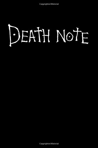 Death Note Original Journal Notebook: Death note notebook for all anime fans / Anime notebook / Shinigami notebook / funny notebook/ Lined Notebook / Journal / Diary Gift, 120 Blank pages, 6x9,