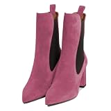 Tang'scuisins Women's Chelsea Ankle Boots Pointed Toe...