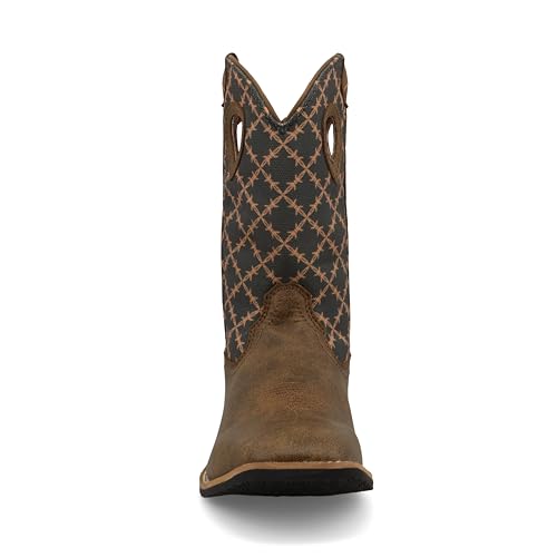 Image of Twisted X Kid's 9 inch Top Hand Square Toe Cowboy Boots