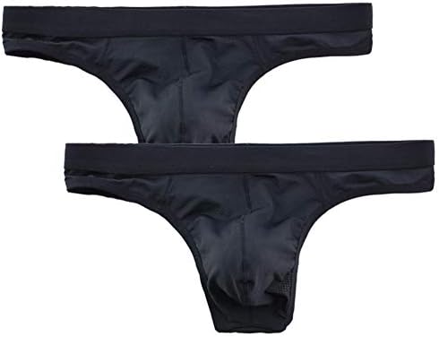 Summer Code Men's Thong Underwear Elastic Micro Mesh Bikini Briefs