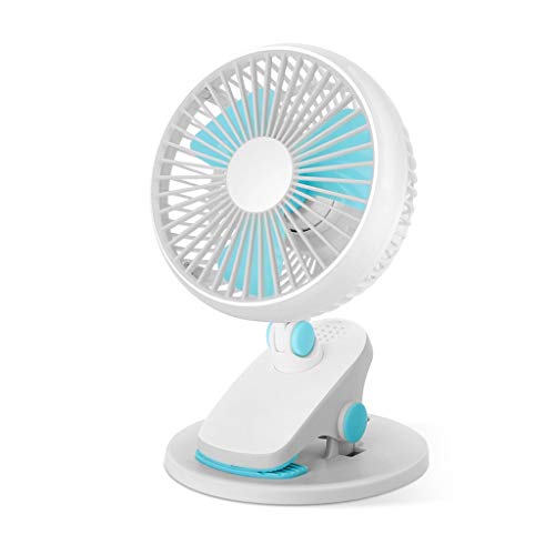 Ventilateur de table USB rotatif pour chambre d'enfant et bureau - 2