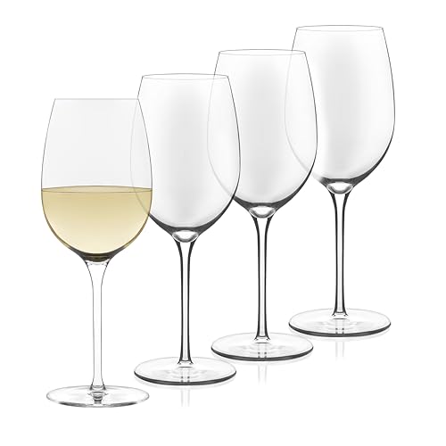 Libbey Signature Kentfield Estate All Purpose Wine Glasses Set of 4, Long Stem Wine Glasses for Red and White Wine, Perfect Glass Goblet Gift Set by Libbey - Used condition - US$26.04