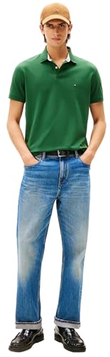 Image of Tommy Hilfiger Men's Short Sleeve Cotton Pique Polo Shirt in Regular Fit 2024 Collection