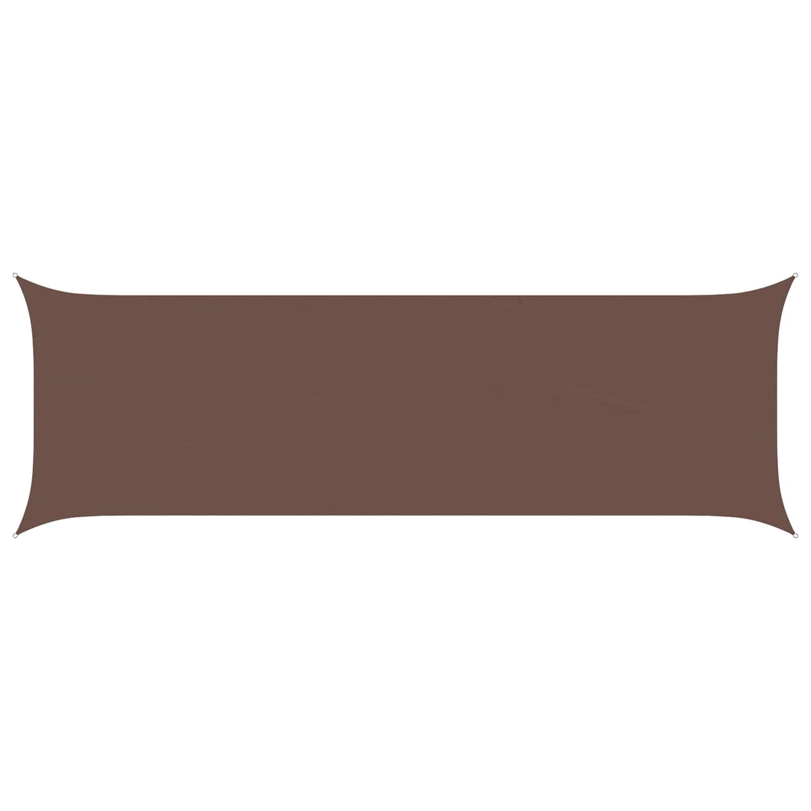 vidaXL Sun Shade Sail Brown 6 x 2 m 100% Polyester Oxford, Outdoor Shade, UV-Resistant, Rectangular Canopy, Polyester Cover, Modern Terrace, Water Resistant Poolside — image 1